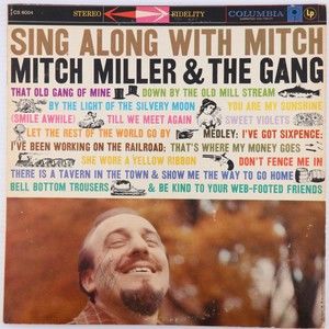 Mitch Miller & The Gang Sing Along With Mitch 1958 12" Vinyl LP Record CS 8004